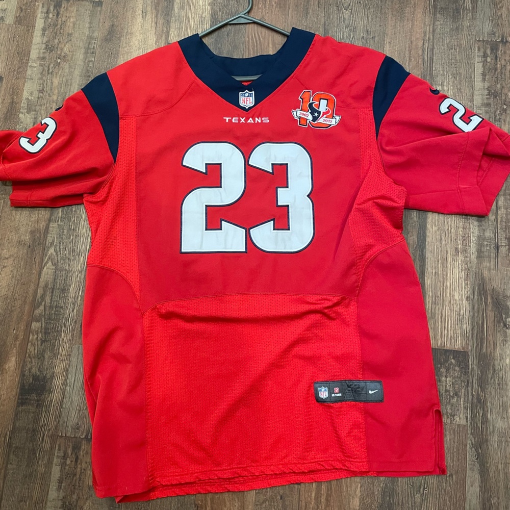 Arian Foster Nike Texans Battle Red Jersey